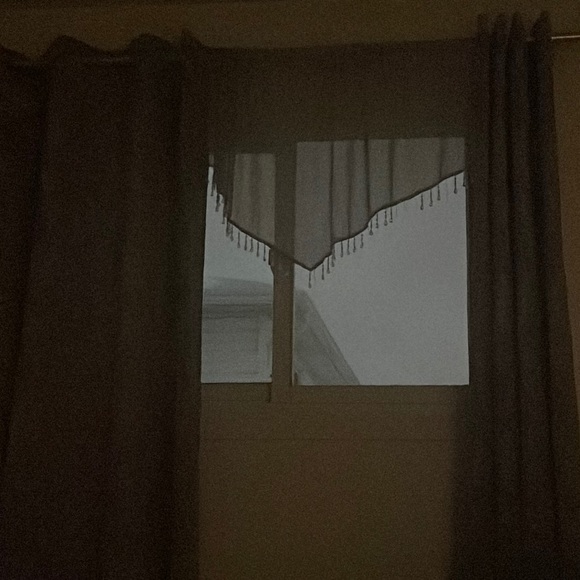 Other - Window Curtains with designs. Beautiful designing fun to have in room